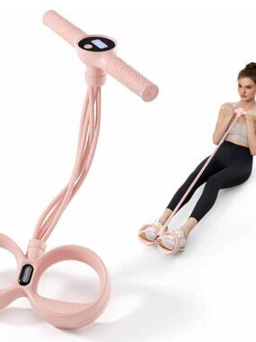 YOTTOY Smart Foot Pedal Puller w Digital Counter, Pedal Puller Resistance Band
